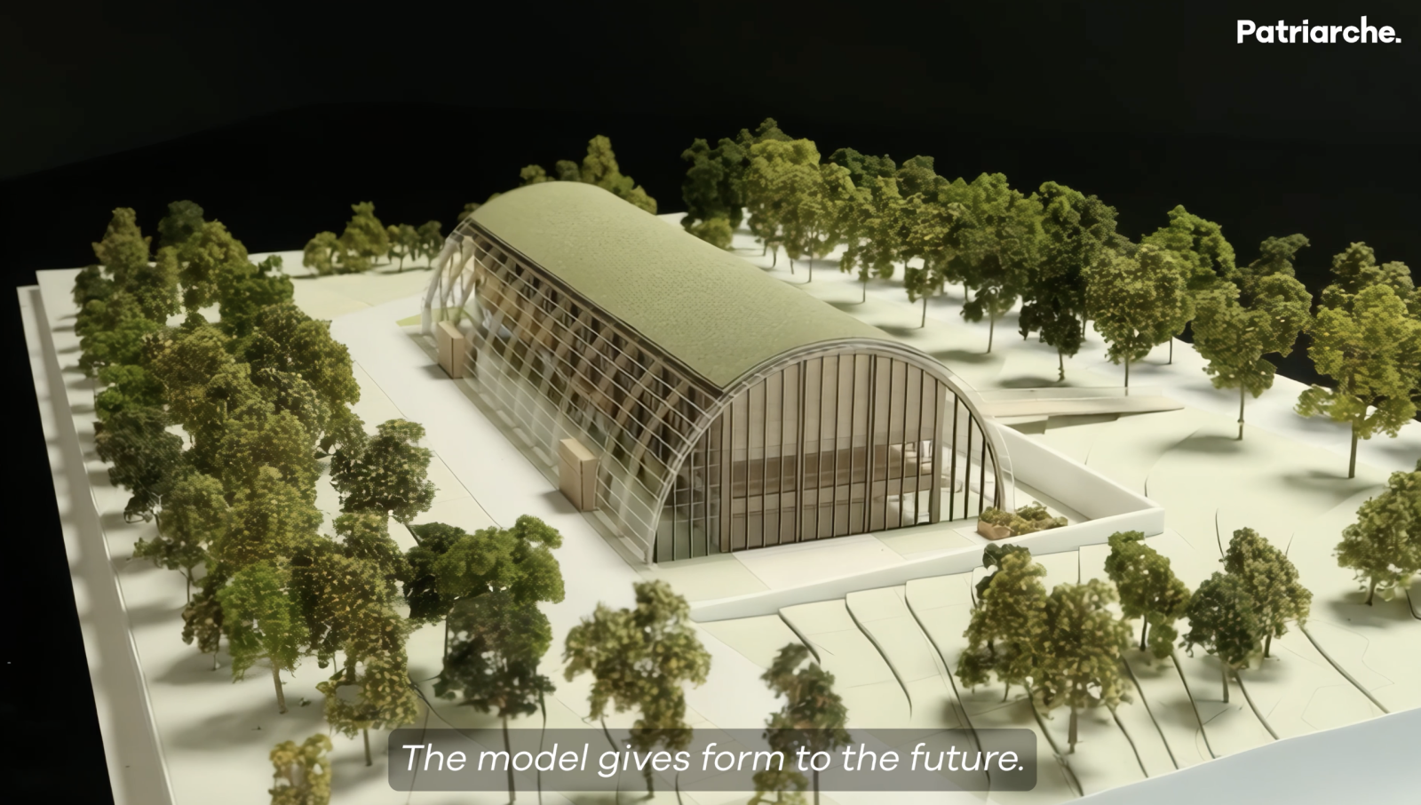 Screenshot from Patriarche short film